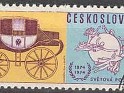 Czech Republic 1974 Expo 40 H Yellow & Blue Scott 1963. Checoslovaquia 1974 1963. Uploaded by susofe